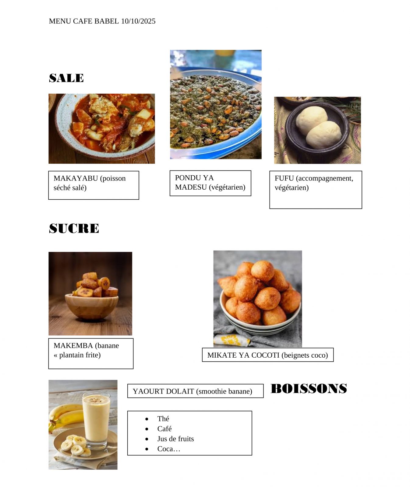 MENU CAFE BABEL 10 10 25